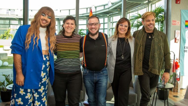 Gui Teixeira, Marcela Tiboni, Rapha Pagotto, Antonietta Varlese e Bruno Chateaubriand