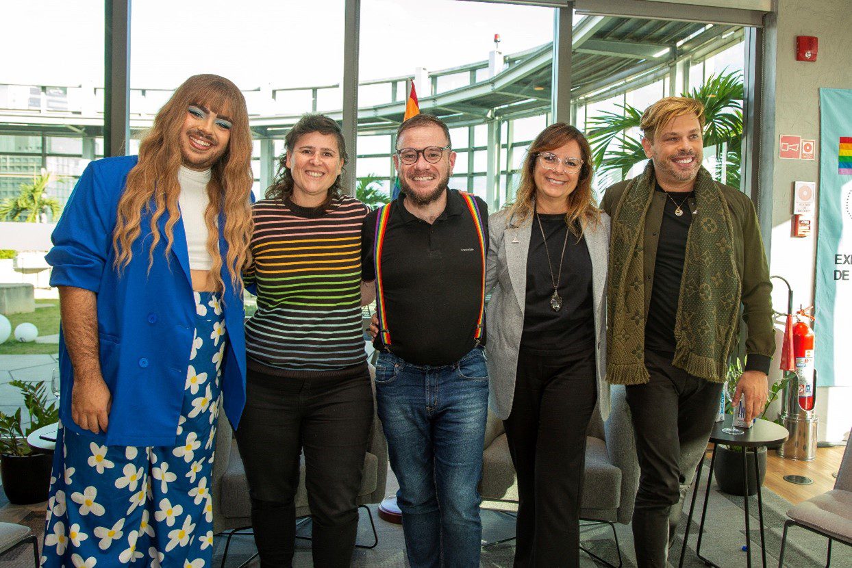 Gui Teixeira, Marcela Tiboni, Rapha Pagotto, Antonietta Varlese e Bruno Chateaubriand