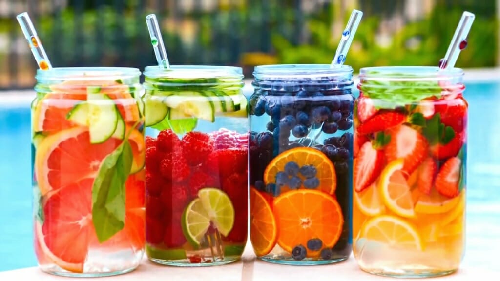 Fruit Infused Waters from Green Blender